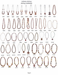Costa Rica Wood Necklaces - String/Chokers