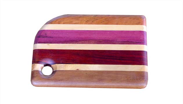 Cutting Board in Mixed Woods - 9"