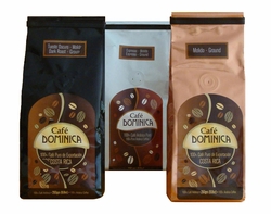 Dominica Coffee Sampler - Trio Dark, Medium & Espresso
