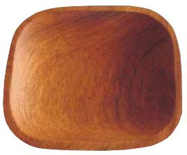 Guapinol Wood Tray - 6.5" x 6.5"