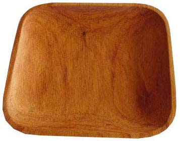 Guapinol Wood Tray - 9" x 9"