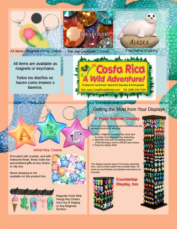 Initial Key Chain Product Line & Other Info