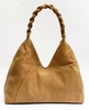 J. Lang Joy Hobo Taupe Snake Leather