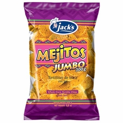 Jacks Mejitos Corn Chips Costa Rica