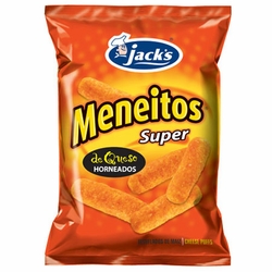 Jacks Meneitos Super Cheese Puffs Chips Costa Rica