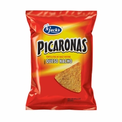 Jacks Picaronas Nacho Cheese Chips Costa Rica
