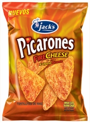 Jacks Picarones Fire Cheese Chips Costa Rica