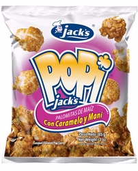 Jacks Popi Caramel Pop Corn Chips Costa Rica