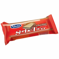 Jacks Sorbetico Chocolat Wafers Costa Rica
