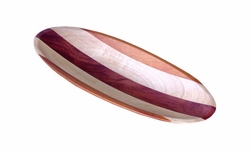Mixed Woods Oval Bowl - 12"