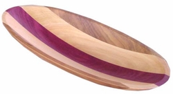 Mixed Woods Oval Bowl - 16"