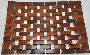 2 Costa Rica Wood Placemats - Shipping INCLUDED