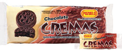 Pozuelo Cream Chocolate Cookies Costa Rica