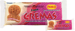 Pozuelo Cream Strawberry Cookies Costa Rica