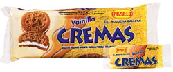 Pozuelo Cream Vanilla Cookies Costa Rica