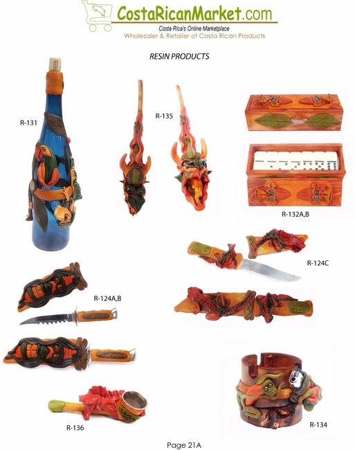  Resin Products from Costa Rica