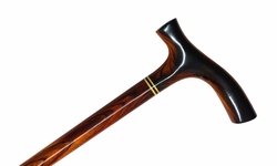 Rosewood Orthopedic Cane