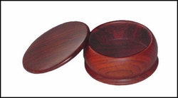 Round Wood Box - 3"