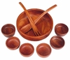 Salad Wood Bowls Set