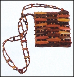 "Tamarindo" Beach Wood Handbag