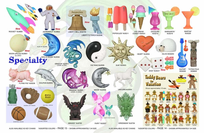 Teddy Bear, Sports (Golf) & Specialty Magnets