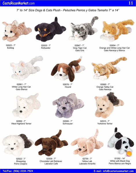 Toda Ocasi�n - Peluches 7" a 14"