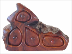 Trunk Wood Box - 4 drawers