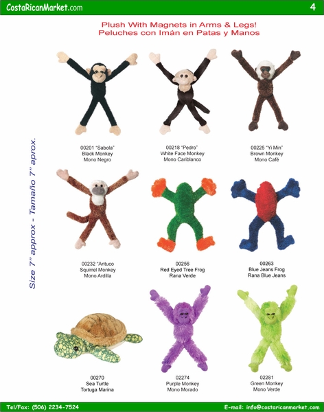 Turismo - Peluches con Im�n 7"