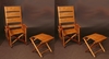 ValuePak07 - 2 PLUS SIZE High Back Rocking Chairs + 2 Large Foot Stools + Accessories + Shipping Door-to-Door