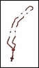 Virgin of the Angels Wood Rosary - 12"