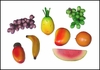 Wood Fruits Centerpiece - SET OF 9