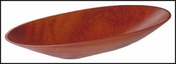 Wood Oval Bowl - 20"