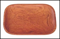 Wood Rectangular Tray - 12"