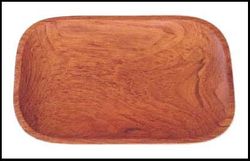 Wood Rectangular Tray - 12"