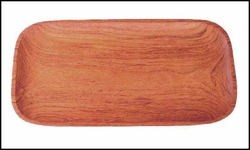 Wood Rectangular Tray - 17"