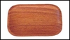 Wood Rectangular Tray - 9"
