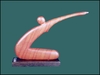 Wood Sculpture "Reaching Out"