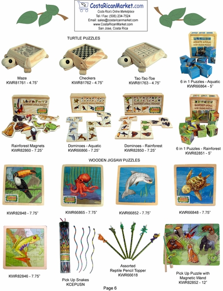 Wood Toys & Puzzles