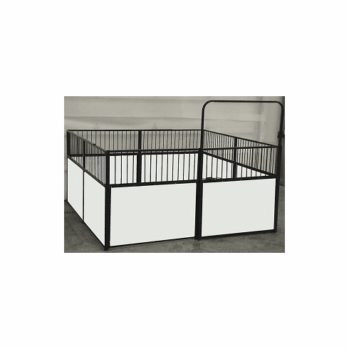 CMI 8 ft. W x 8 ft. L Mini Horse Stall ( Poly-Kick included)