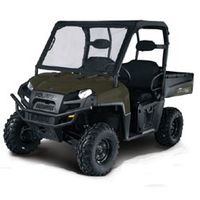 09-On Polaris Ranger UTV  XP / HD Windshield - Black