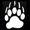 Bear Paw Vinyl Window Decal / Stickers Free Shipping 