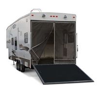 Classic Toy Hauler Screen Steel Frame-  Rip-and-Grip Attachment