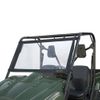 UTV Windshield - Black Fits Kawasaki 2500/3000, Polaris Ranger & More