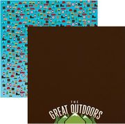 Great Outdoors, double-sided, scrapbook paper (Reminisce)<br><font color=red>25% off</font>
