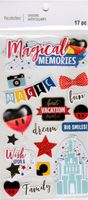 Magical Memories, 3D scrapbook stickers 4x7" (Recollections)