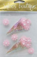 Daisy Bouquets, 3D scrapbook stickers (Jolee's Boutique) 