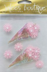 Daisy Bouquets, 3D scrapbook stickers (Jolee's Boutique) 