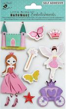 Fairy Castle, 3D Scrapbook stickers, 11/pk (Little Birdie)