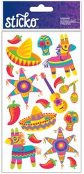 Fiesta, scrapbook stickers (Sticko)