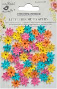 Micro Jeweled Florettes, Vivid Palette, 60/Pkg (Little Birdie)